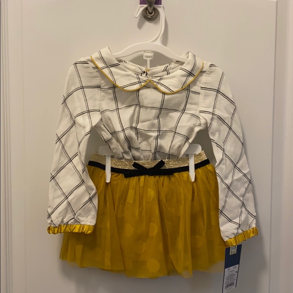 Genuine Kids from OshKosh 2T Shirt & Skirt Outfit